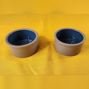 Small Ceramic Dog Bowl Set